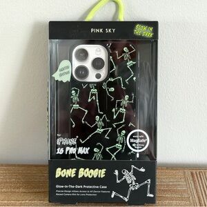 Pink Sky Glow-in-the-Dark iPhone 15 Pro Max Case